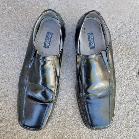 Stacy Adams Black Leather Loafers - Men's Size 11 - Picture 9 of 9